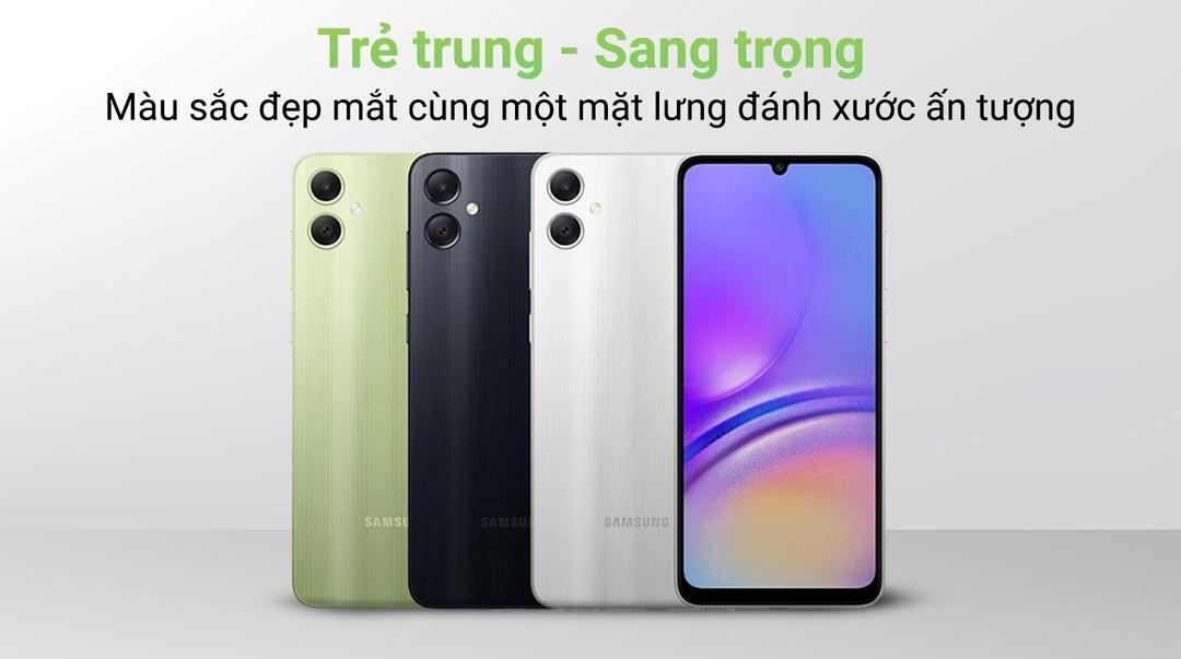 thiết kế Samsung Galaxy A05