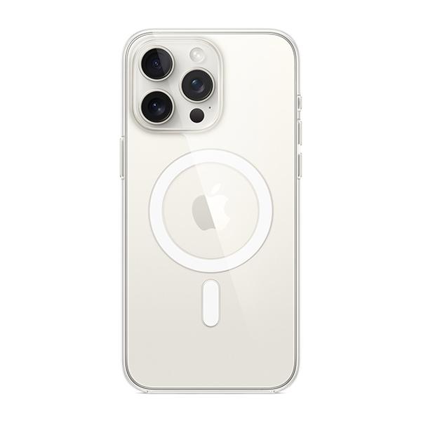 Ốp lưng iPhone 15 Series Magsafe Clear Chính Hãng Apple