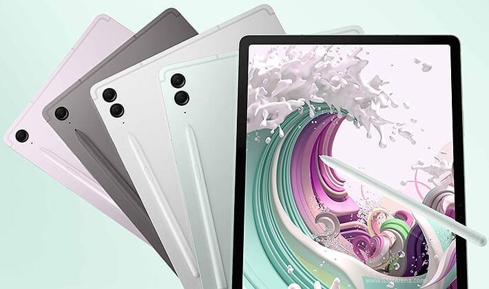 m&agrave;u sắc tr&ecirc;n Galaxy Tab S9 FE Wifi