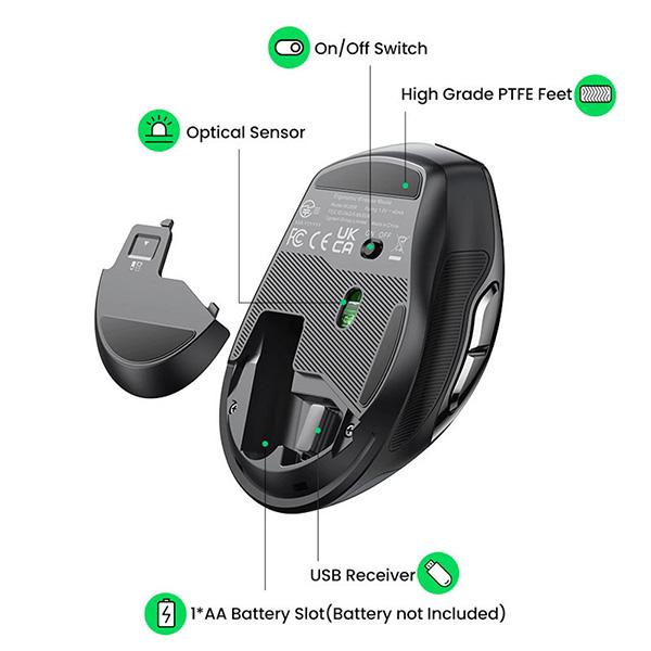 Chuột Không Dây Bluetooth UGREEN Silent MU006