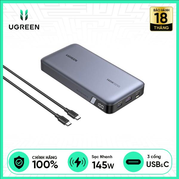 Pin Dự Phòng UGREEN 25.000mAh 2C1A 145W PB205