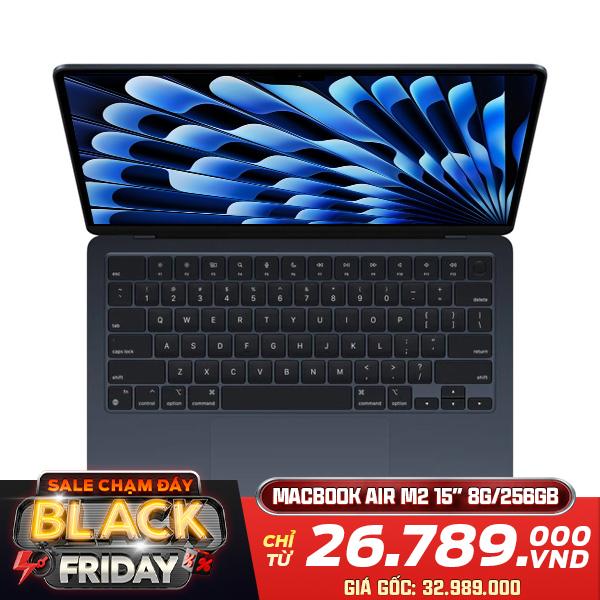 MacBook Air 2023 15 Inch 8 CPU | 10 GPU | 8GB RAM | 256GB (MQKW3, MQKU3, MQKR3, MQKP3)
