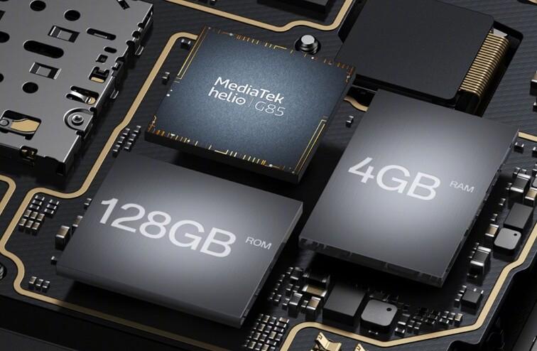 chip MediaTek G85 Oppo A38
