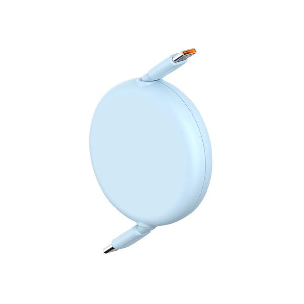 Cáp Sạc Nhanh BASEUS Free2Draw Mini Retractable C To C 100W 1M