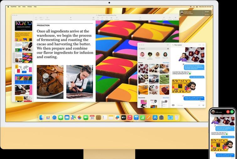 kết iphone với imac m3