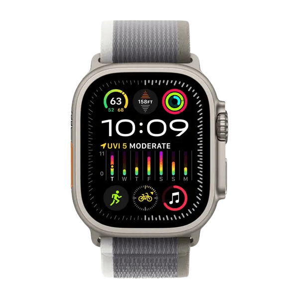 Apple Watch Ultra 2 49mm LTE Viền Titanium Dây Trail Chính Hãng VN/A
