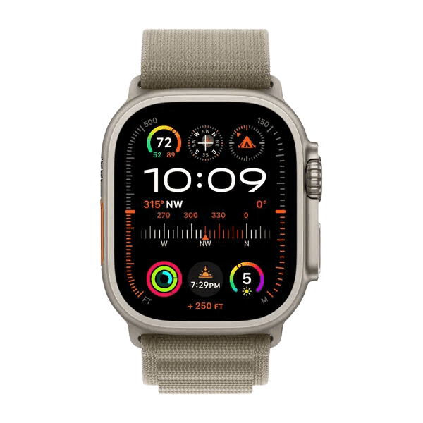 Apple Watch Ultra 2 49mm LTE Viền Titanium Dây Alpine Chính Hãng