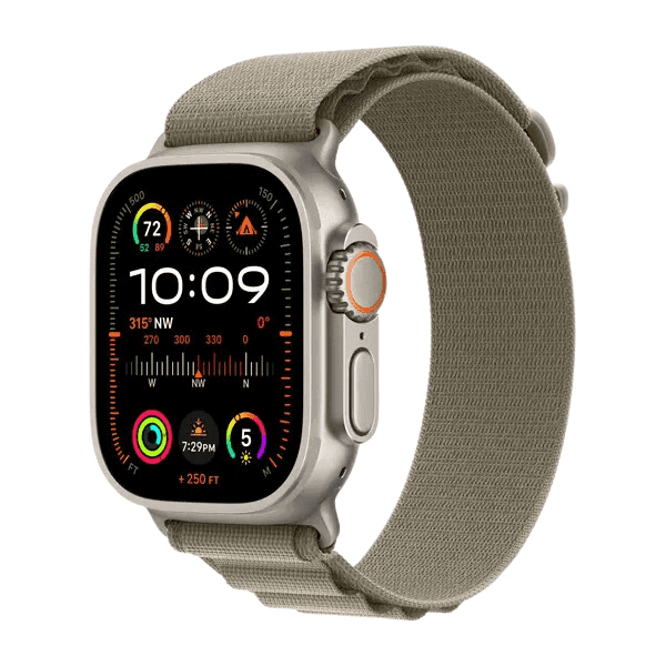 Apple Watch Ultra 2 49mm LTE Viền Titanium Dây Alpine Chính Hãng