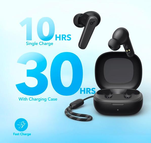 Tai Nghe Bluetooth True Wireless ANKER Soundcore R50i A3949 Likenew - Fullbox