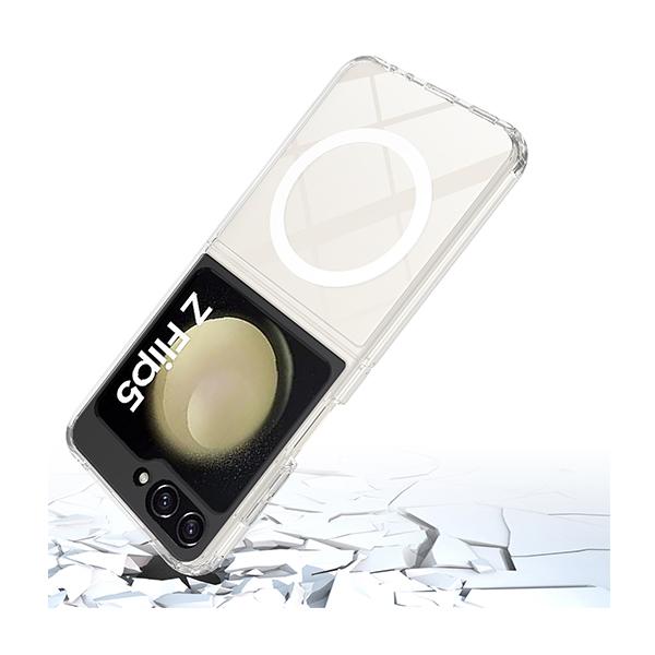 Ốp Lưng Trong Suốt Magsafe Cho Samsung Galaxy Z Flip5
