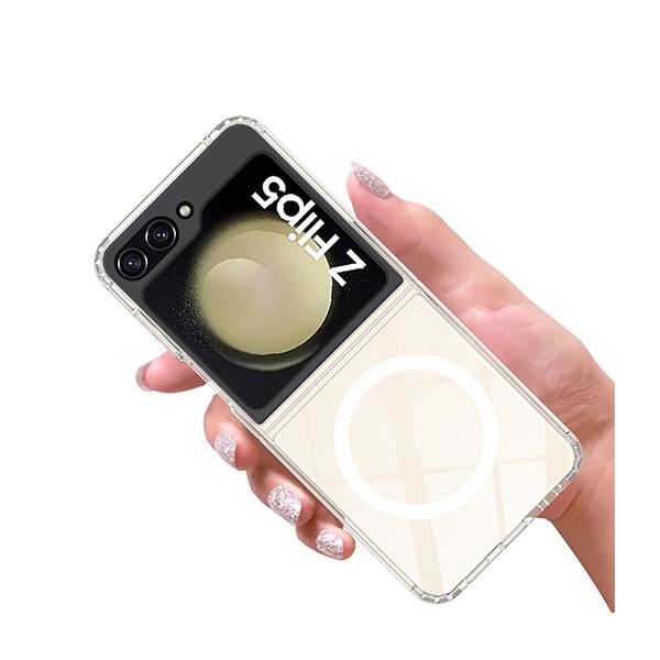 Ốp Lưng Trong Suốt Magsafe Cho Samsung Galaxy Z Flip5