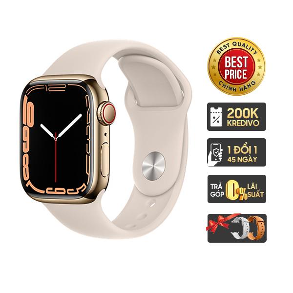 Apple Watch Series 7 41mm Viền Thép Cũ