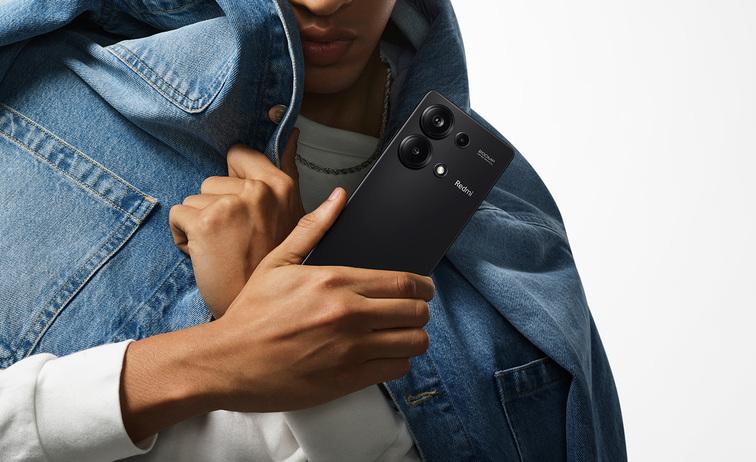 xiaomi redmi note 13 pro m&agrave;u đen