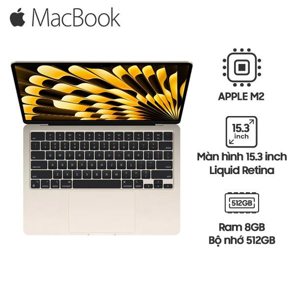 MacBook Air M2 15 Inch (8GB/512GB) | Chính Hãng Apple Việt Nam