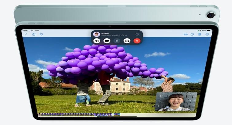 camera tr&ecirc;n ipad air m2