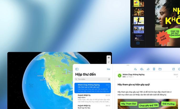 ipados tr&ecirc;n ipad air 6