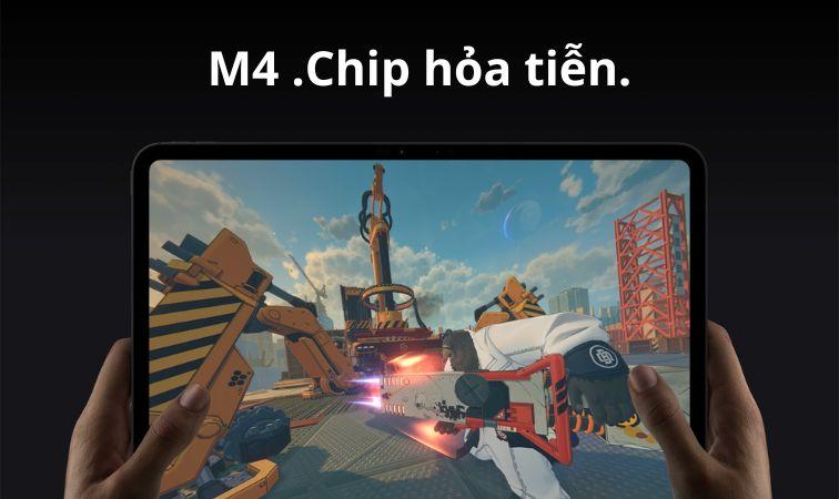 chip m4 tr&ecirc;n ipad pro m4