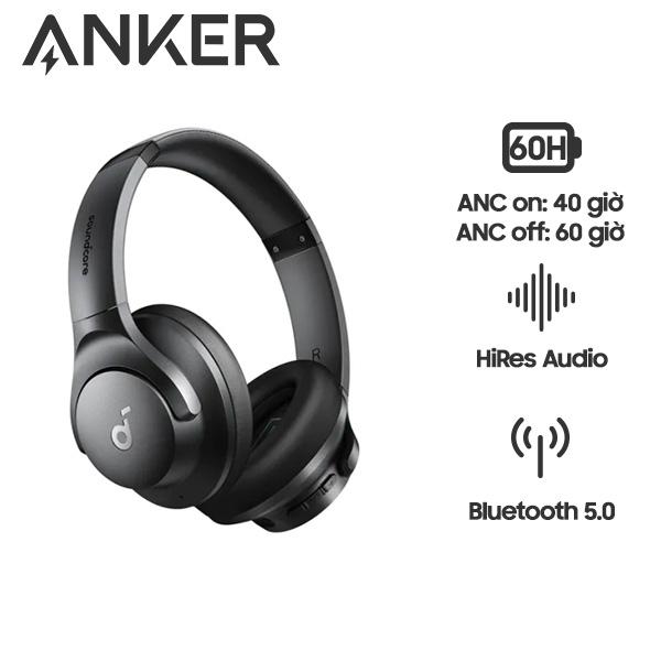 Tai Nghe Chụp Tai Bluetooth ANKER Soundcore Q20i A3004