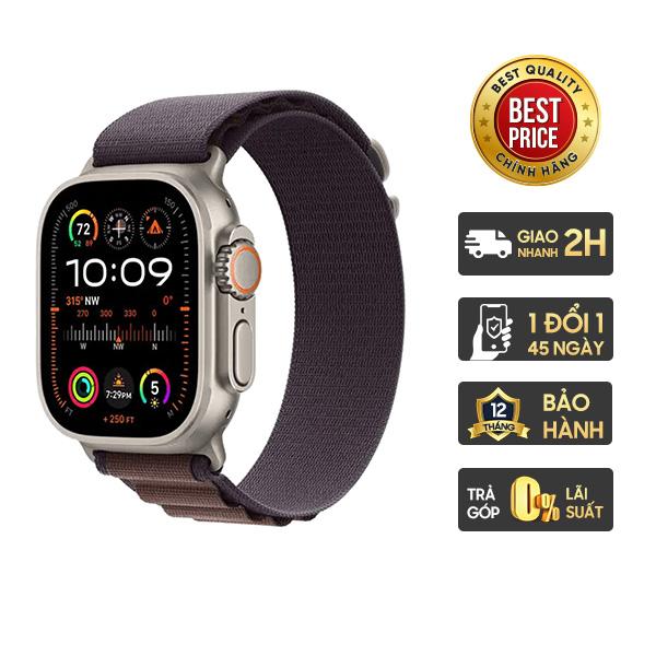 Apple Watch Ultra 2 49mm LTE Viền Titanium Dây Alpine Chính Hãng