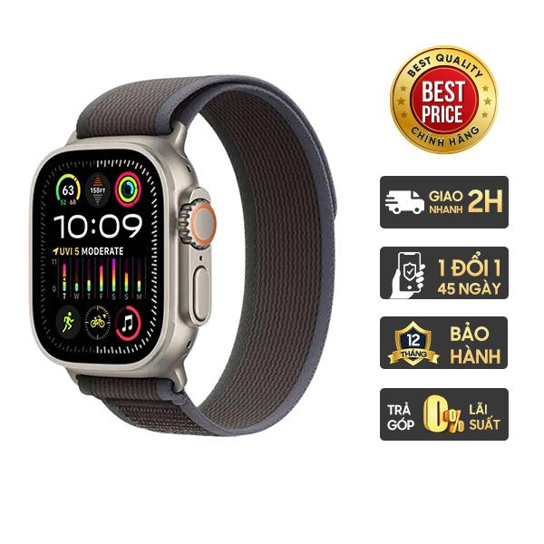 Apple Watch Ultra 2 49mm LTE Viền Titanium Dây Trail Chính Hãng VN/A