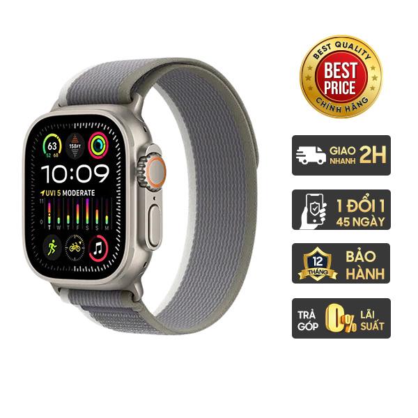 Apple Watch Ultra 2 49mm LTE Viền Titanium Dây Trail Chính Hãng VN/A