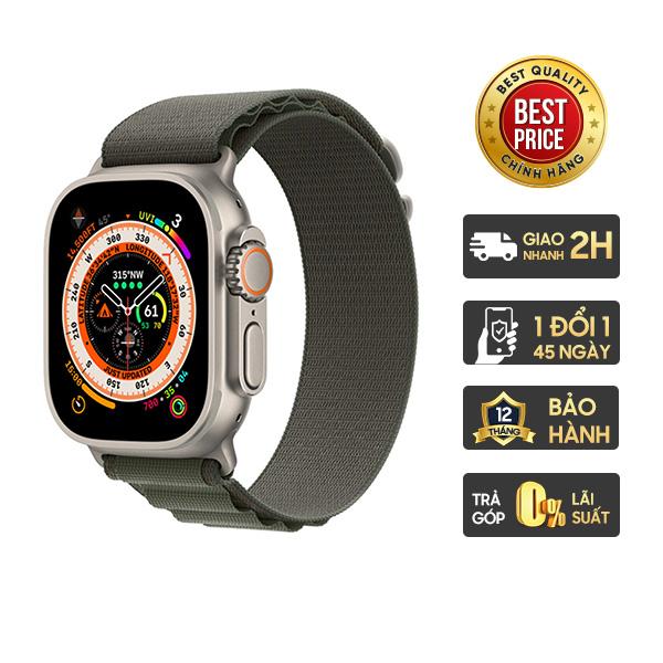 Apple Watch Ultra 49mm LTE Viền Titanium Dây Alpine Chính Hãng