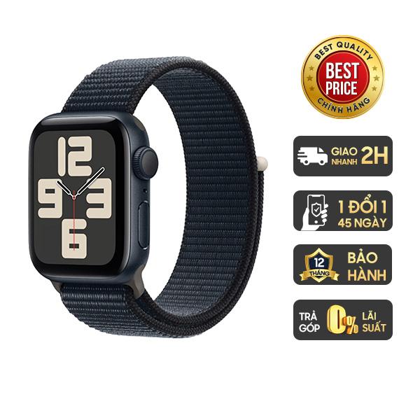 Apple Watch SE 2023 40mm GPS Viền Nhôm Dây Quấn Thể Thao Chính Hãng VN/A