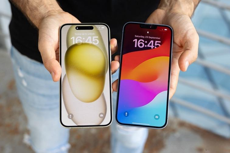 iphone 15 plus v&agrave; 14 plus