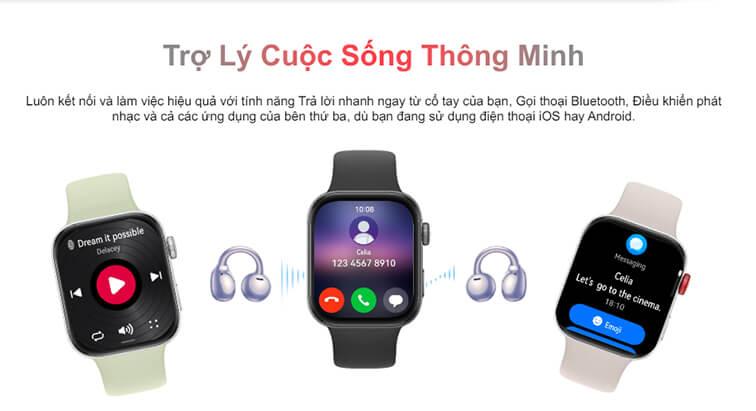kết nối th&ocirc;ng minh huawei watch fit 3