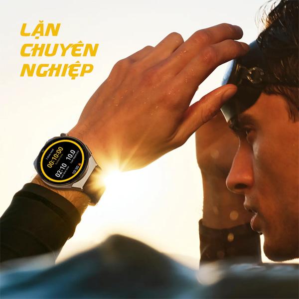 Đồng hồ thông minh Huawei Watch GT3 Pro Active - Dây cao su Chính Hãng