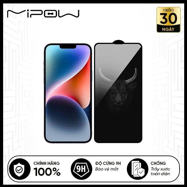 Miếng Dán Cường Lực Mipow KingBull HD Cho iPhone 12 | 13 | 14 Series