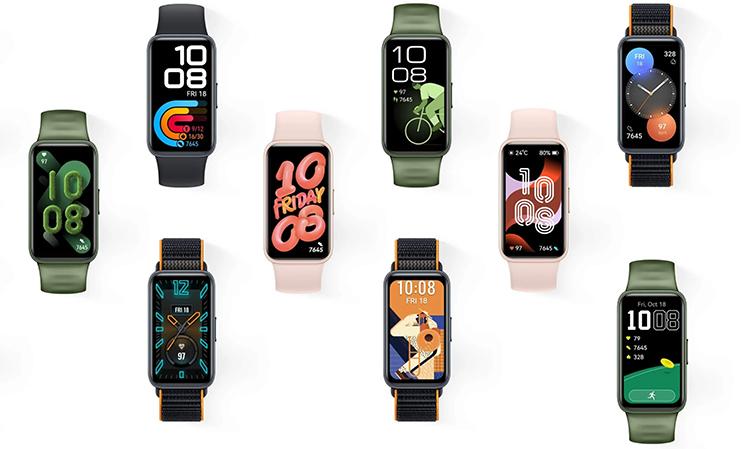 mặt đồng hồ huawei band 8