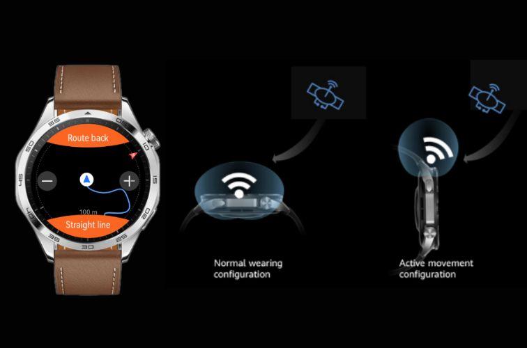 Huawei Watch GT4 t&iacute;nh năng tự t&igrave;m đường