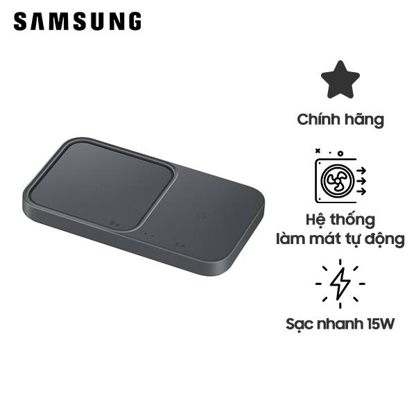 Sạc không dây Samsung Wireless Charger Duo 15W
