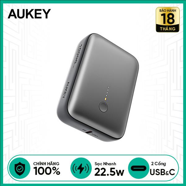 Pin Sạc Dự Phòng AUKEY Siêu Nhỏ Sạc Nhanh 22.5W 10.000mAh PB-N83S / PB-Y55 