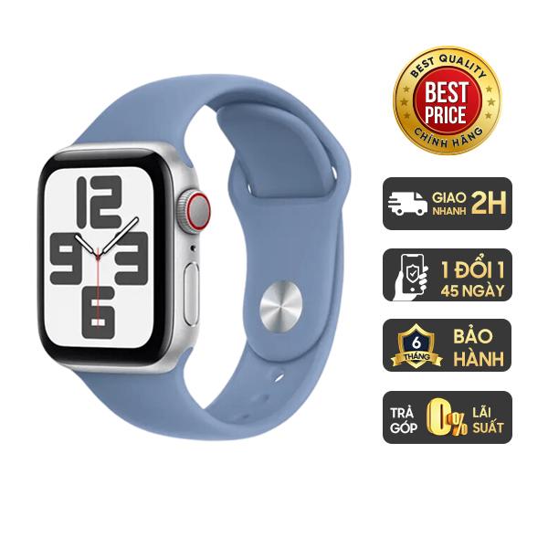 Apple Watch SE 2023 40mm LTE Viền Nhôm Mới Trần - Chưa Kích Hoạt
