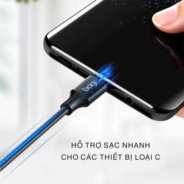 Cáp sạc nhanh Bagi Type C to Type C PD-C100W