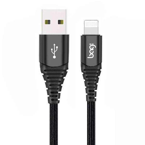 Cáp sạc Bagi C89 USB-A to Lightning MFI 12W 1m