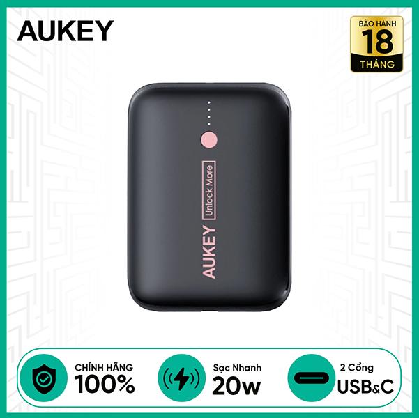 Pin Sạc Dự Phòng AUKEY Siêu Nhỏ Sạc Nhanh 22.5W 10.000mAh PB-N83S / PB-Y55 