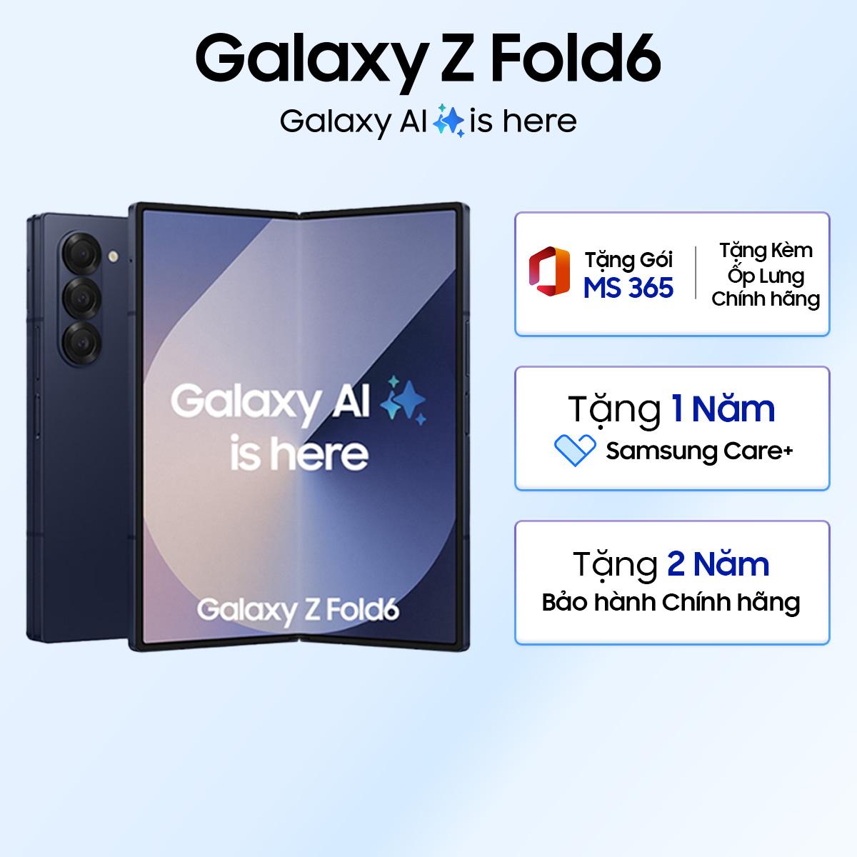 Samsung Galaxy Z Fold6 5G 12GB/512GB Chính Hãng - BHĐT