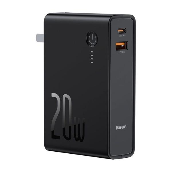 Củ Sạc Nhanh Kiêm Pin Sạc Dự Phòng Baseus Power Station 2 Power Bank Adaptor 10000mAh 20W