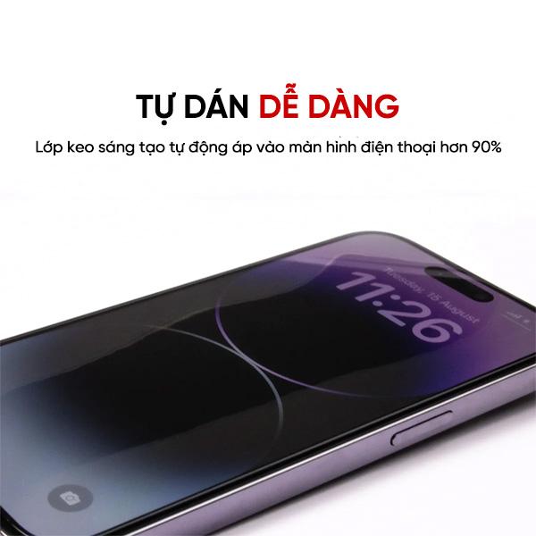 Miếng Dán Cường Lực Trong Suốt SOLIDsleek ZEELOT Cho iPhone