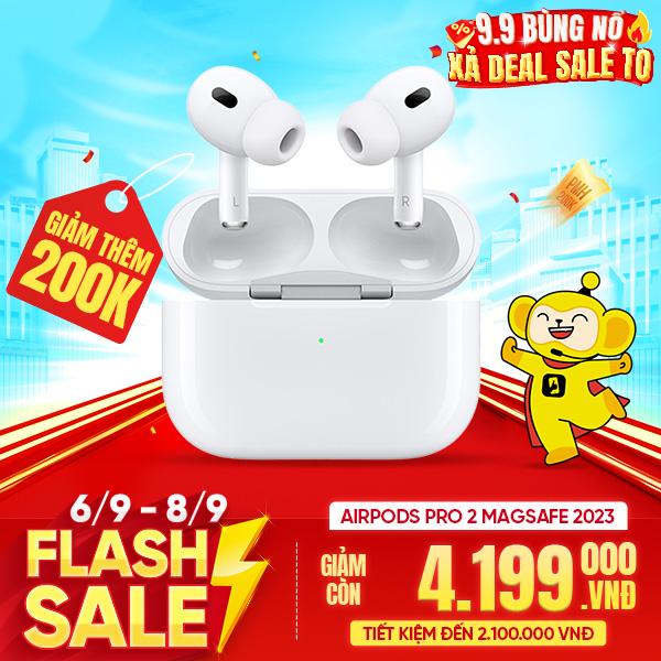 Tai Nghe Apple AirPods Pro 2 Magsafe Charge 2023 (USB-C) Chính Hãng