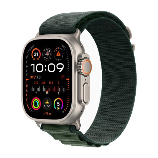 Apple Watch Ultra 2 49mm GPS + Cellular Viền Titanium Tự Nhiên Dây Alpine Chính Hãng VN/A