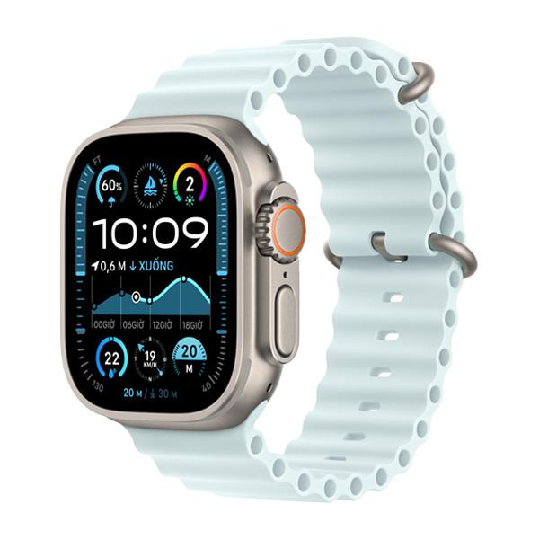 Apple Watch Ultra 2 49mm GPS + Cellular Viền Titanium Tự Nhiên Chính Hãng VN/A