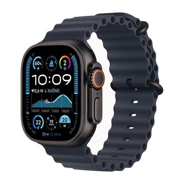 Apple Watch Ultra 2 49mm GPS + Cellular Viền Titanium Đen Chính Hãng VN/A