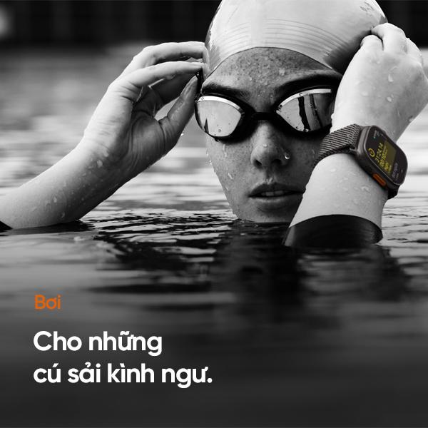 Apple Watch Ultra 2 49mm GPS + Cellular Viền Titanium Đen Dây Alpine Chính Hãng VN/A