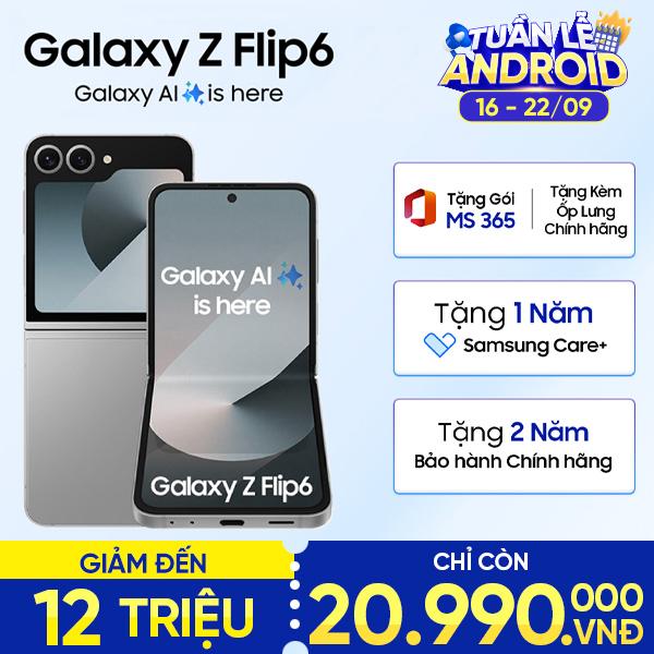 Samsung Galaxy Z Flip6 5G 12GB/256GB Chính Hãng - BHĐT