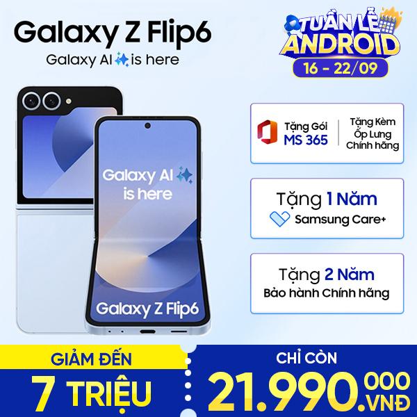 Samsung Galaxy Z Flip6 5G 12GB/256GB Chính Hãng