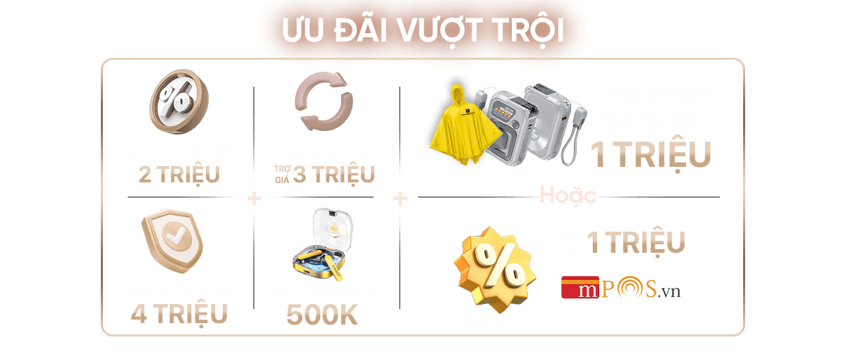 Ưu đãi vượt trội